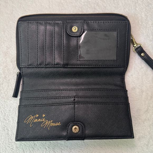 Minnie Mouse Disney Wallet, Disney Themed Wristlet - Picture 5 of 6